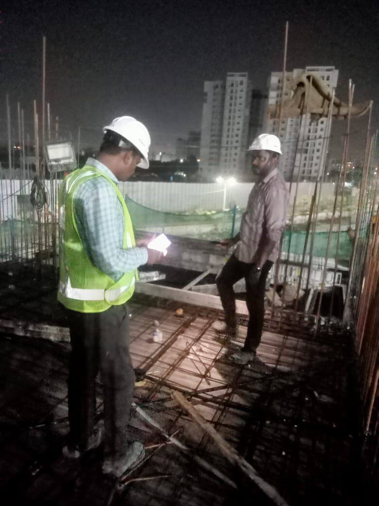 Electrician with Safety PPE