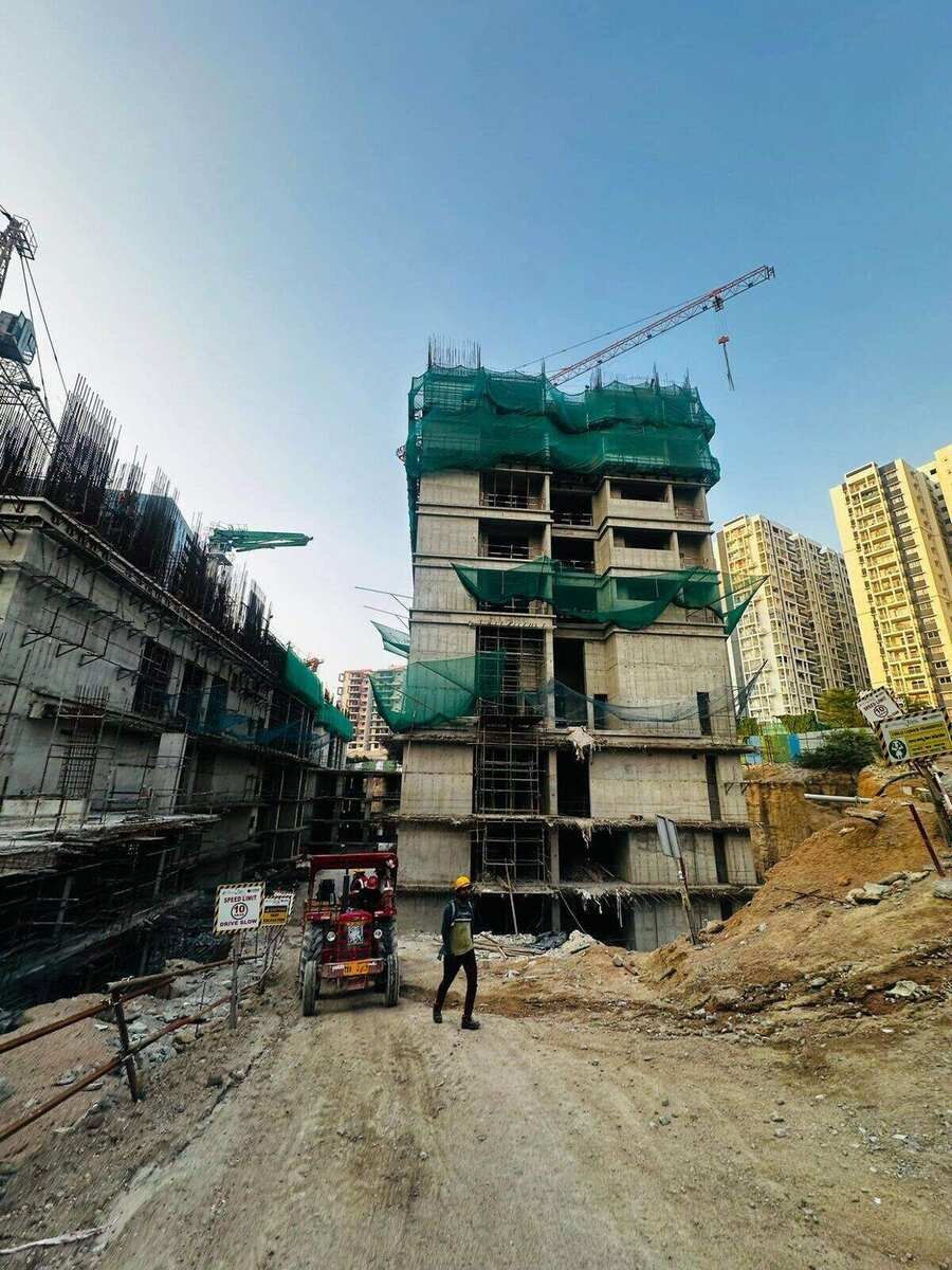 Earthing Works on Construction Site